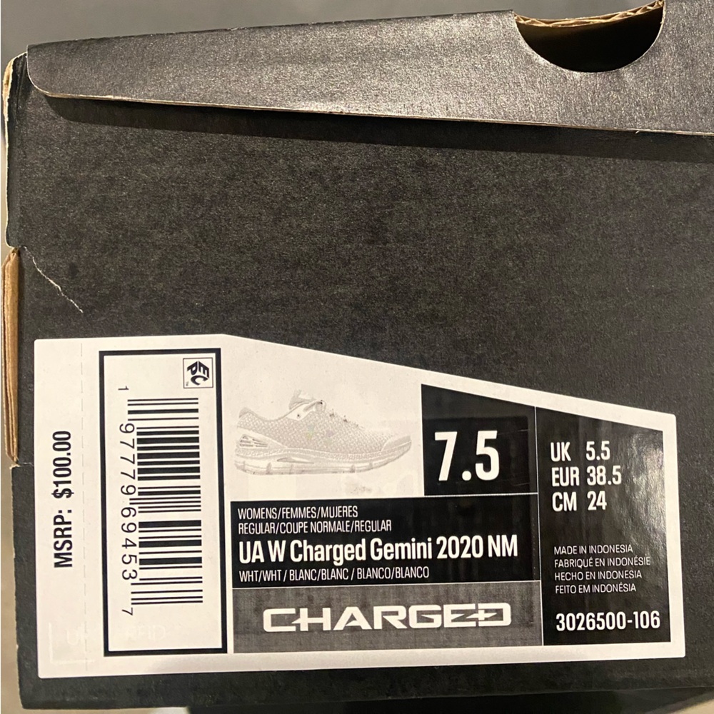UA W Charged Gemini 2020 NM - Picture 2 of 3